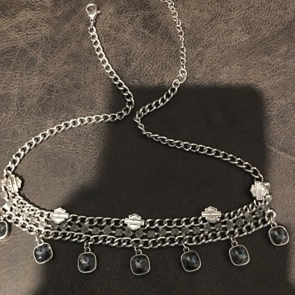 Last One Harley Davidson Bar & Shield Chain For Boots, Pants, Belly Dr2